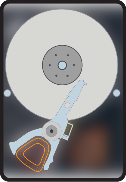 Vector HDD Illustraton